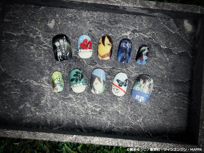 《受注生産》推しネイルチップ 【地獄楽】佐切 ◆2026年4月上旬より順次発送