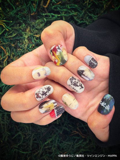 《受注生産》推しネイルチップ 【地獄楽】士遠&典坐 ◆2026年4月上旬より順次発送