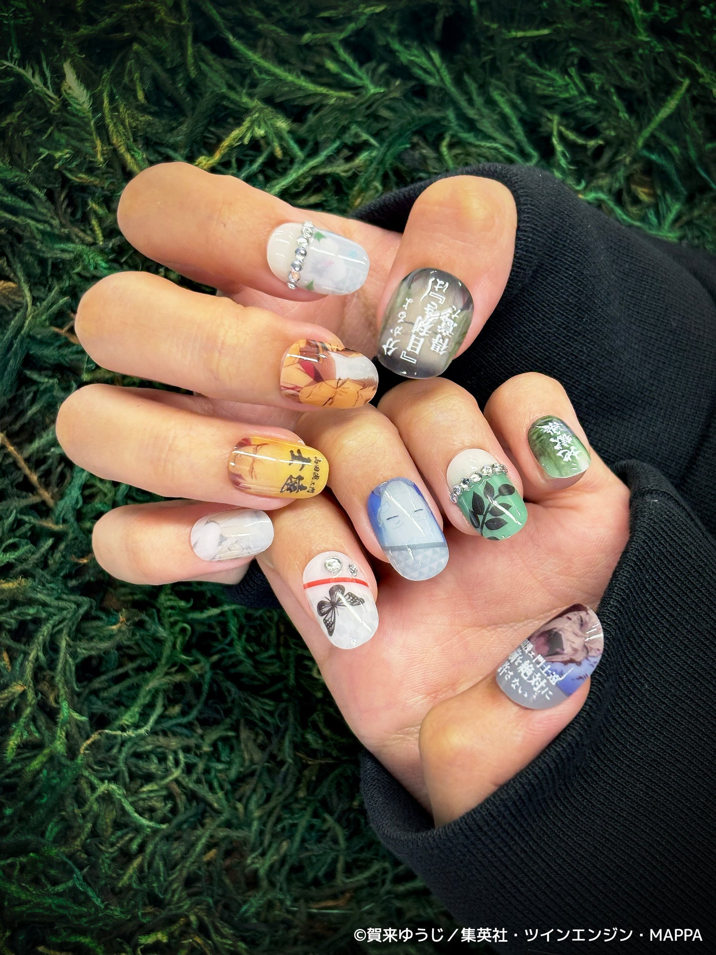 《受注生産》推しネイルチップ 【地獄楽】士遠 ◆2026年4月上旬より順次発送