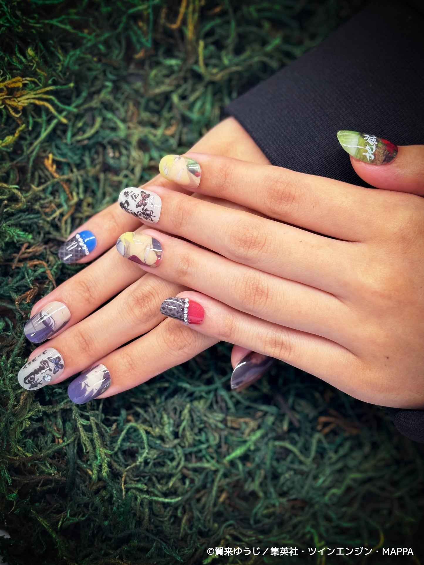 《受注生産》推しネイルチップ 【地獄楽】弔兵衛&桐馬 ◆2026年4月上旬より順次発送