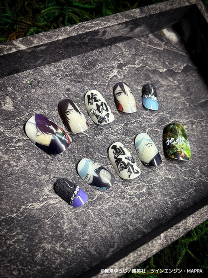 《受注生産》推しネイルチップ 【地獄楽】画眉丸&佐切 ◆2026年4月上旬より順次発送